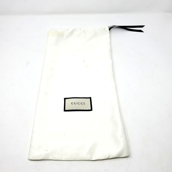 Gucci Logo Slides Rubber Sandals Slip On Black Italy Womens Size 40 US 10 - Picture 14 of 14